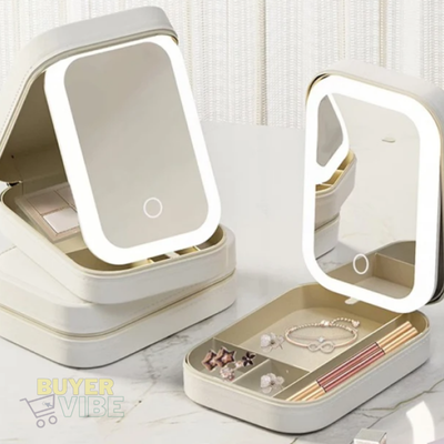 ChicMirror™ - Organizador portátil con luz led